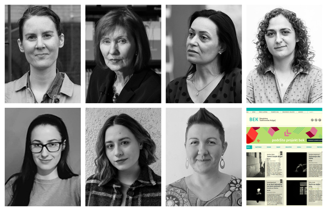 Large bek ilustracija