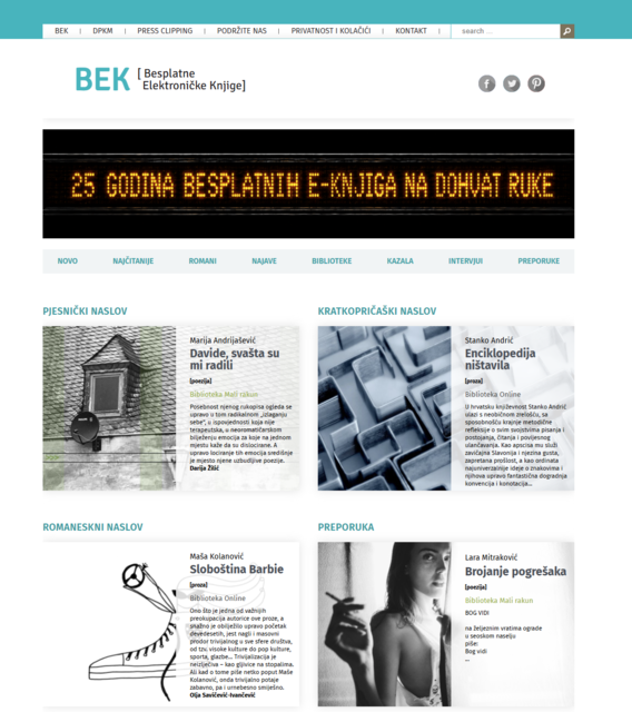 Large projekt bek 2 naslovnica
